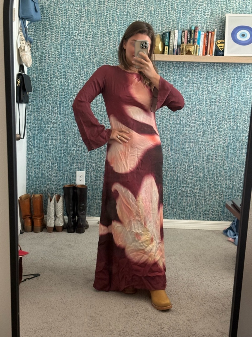 The Wolf Gang Leona Maxi Dress size Medium - Picture 4 of 6